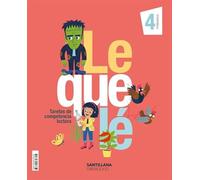 LEQUELE TAREFAS DE COMPETENCIA LECTORA 4PRIMARIA - 9788491853725 (SABER HACER CONTIGO)