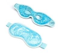 LERANXIN Antifaz Gel Frio - 2 Piezas Mascarilla Ojos, Paquete Combinado de Apertura de Ojos de Cara Completa Gel de Máscara Frio Cara para Alivio de Ojos, Reutilizable