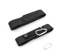 LERANXIN Funda Linterna 2 Piezas, Funda Linterna Cinturon Policial con Hebilla Autoadhesiva, Funda de Linterna de Nylon con 2 Ganchos, Bolse Táctica para Acampar y Pescar Aire Libre