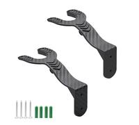 LERANXIN Soporte Casco Moto 2 Piezas | Soporte para Casco de Motocicleta Montado en la Pared con Tornillos y Tubos de Expansión | Colgador Casco Universal para Ropa, Llaves y Cascos de Motocicleta