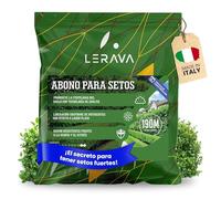 LERAVA® Abono setos [orgánico] - fertilizante coniferas - abono coniferas y setos - microflora y fertilidad del suelo - gránulos con zeolita para una óptima retención de nutrientes y humedad - 9kg