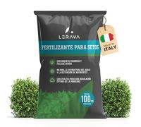 LERAVA® Abono setos [orgánico] - fertilizante coniferas - abono coniferas y setos - microflora y fertilidad del suelo - gránulos con zeolita para una óptima retención de nutrientes y humedad - 4,6kg