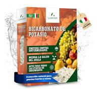 LERAVA Bicarbonato de Potasio (250 g) - Fungicida Natural contra el Oídio - Regulador de pH para Suelo y Plantas - Ideal para Frutas y Verduras - Solución Eficaz para Jardín