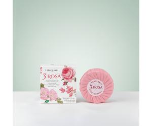 L'Erbolario 3 Rosa Jabón de Manos Perfumado 100gr