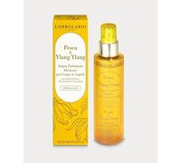 L'Erbolario Agua perfumada melocotón y ylang ylang - Perfume para el cuerpo y el cabello - Sin alcohol - 150 ml
