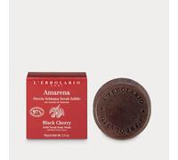 L'Erbolario Amarena Ducha Espuma Exfoliante Sólido 60g - Jabón Sólido y Exfoliante Corporal Exfoliante con Microgránulos Amarena Avellana