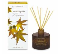 L'Erbolario Ambraliquida - Fragancia para maderas perfumadas, 125 ml