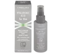 L'ERBOLARIO Bálsamo con Ácido Hialurónico para Hombre, para Cara y Barba, 100 ml