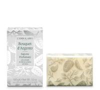 L'Erbolario Bouquet de Plata Jabón Perfumado Pastilla 100g - Jabón de Manos con Extractos de Erica, Salvia y Aceites de Coco y Oliva