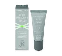 LErbolario - Contorno de ojos antifatiga hialurónico para hombre, gel de 0.5 onzas