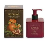 L'Erbolario Crema Corporal y de Manos Melograno 250ml - Pack de 2 (Total 500ml)