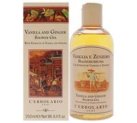 Lerbolario - Gel de ducha de vainilla y jengibre para mujer, 8.4 onzas