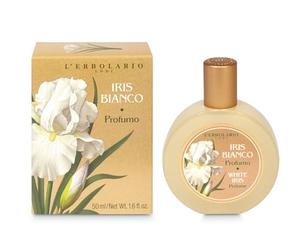 L'Erbolario Iris Bianco - Profumo per Donna, 50ml | Fragancia femenina delicada y envolvente con notas florales y especiadas - Made in Italy
