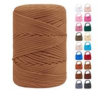 LEREATI Hilo Macramé 3mm x 170m, Cuerda de Poliéster Cuerda Macrame 3mm Colores para Manualidades, Ganchillo, Bolsa, Sombrero, Regalo para Tejedor (Caqui)