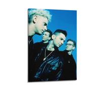 LERIAENHD Depeche Mode - Póster decorativo para pared, diseño vintage, para sala de estar, dormitorio, elegante, estético, 20 x 30 cm, estilo marco