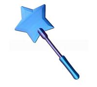 Lerkely - Porta tarjetas sin contacto con varita mágica, divertida varita estrella hecha con impresión 3D - Portátil y funcional para niños, fan de cosplay, mago
