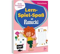 Lern-Spiel-Spaß mit Pumuckl - Mein Vorschulblock: Erste Buchstaben: Mach dich fit für die Schule! Mit 40 Übungen und Rätsel ab 5 Jahren