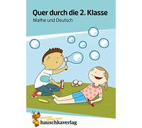 Lernspass ubungsblocke - t662 - quer durch die 2. klasse, mathe und deutsch - a5-ubungsblock: 662
