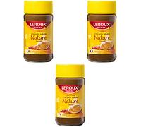 Leroux - Achicoria instantánea regular, 200 g, juego de 3
