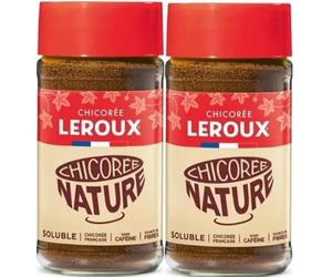 Leroux Achicoria Soluble Natural Pack 2x200g Sustituto del Café