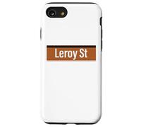 Leroy St New York City NYC Street para Hombres y Mujeres Carcasa para iPhone SE (2020) / 7/8