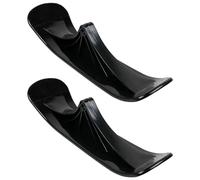 Lerpwige 1 par de tablas de esquí para niños, para patinete, para exteriores, trineo de nieve, patinete, snowboard, calentador de manos, resistente al frío, tabla de trineo