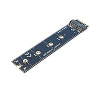 Lerpwige 12+6Pin HDDS to Key M NVMe Risers Card Adapter 22110 Tamaño para HDDS Para 2013 2014 2015 2017 A1465 A1466