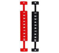 Lerpwige 2pcs 10 Números Puntuación de Puntuación Counter Tabla de Fútbol Calificación de Contadores para Tabla de Foosball Estándar