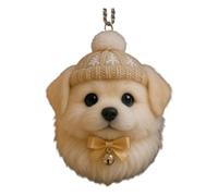 Lerpwige Abalorio acrílico de felpa para mascotas, mide peso ligero y resistente para collar de mascotas y collar de aplicaciones domésticas