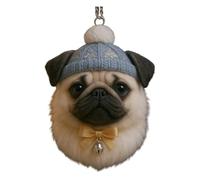 Lerpwige Abalorio acrílico de felpa para mascotas, mide peso ligero y resistente para collar de mascotas y collar de aplicaciones domésticas
