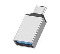 Lerpwige Adaptador USB portátil para copias de seguridad de fotos y contactos con teléfono de computadora, adecuado para copia de seguridad de datos, carga Plug and Play, USB C a un convertidor