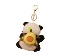 Lerpwige Adorable Panda Felpa Llavero Adorable Panda Felpa Llavero Accesorios Elegantes Llaveros Colgante Joyería