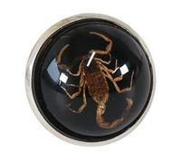 Lerpwige Anillos de Escorpio de Moda Anillos de Apertura de Encanto Bisutería Luminosa Moda Llamativo Unisex Círculo de dedo Par de Joyas Regalo, como se describe