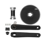 Lerpwige Bielas con doble plato para ciclismo de larga distancia. Bielas de alta eficiencia