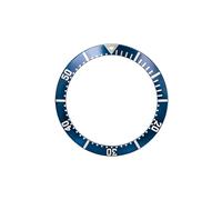 Lerpwige Biseles profesionales de aluminio y cerámica para reloj de buceo con marcas transparentes de 38 mm de diámetro exterior de 30,5 mm de diámetro interior para reparación de biseles de moda