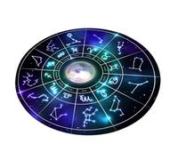 Lerpwige Cambio de Esterillas de Dios Taza de Estrella Astrología Péndulo Gráfico Esteras Compensación Meditaciones Decoración Tarots Pad Astrología Péndulo