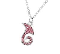 Lerpwige Collar con colgante mítico de moda con materiales de aleación resistentes, portátil para uso diario u ocasiones especiales. Colgante de moda, Rose Red, como se describe, como se describe