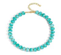 [Lerpwige] Collar de cuentas largas con cadena de estilo versátil, accesorios de joyería para uso casual o formal, joyería moderna, フリーサイズ, Como se describe en la descripción, Sin piedra preciosa