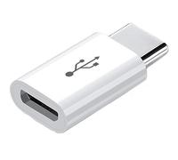 Lerpwige Convertidor de carga de 30 Mbps USB hembra a tipo C macho, adaptador para smartphones, tabletas, auriculares, conversión de cabeza, transferencia de datos
