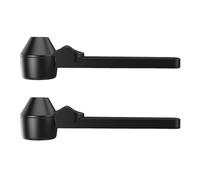 Lerpwige Cuchara de medición precisa de ABS permanente para café molido Tisane en polvo de almacenamiento denso agujero colgante medición cerrada cucharadita