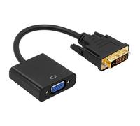 Lerpwige DVID DVID DVID VGA Active Adaptador para ordenadores y pantallas con tapones de cable blindados y