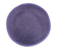 Lerpwige Elegante corona de cubo sin joyas histórica con base de sombrero para fiestas orientadas y tallos fotográficos, morado, Talla única