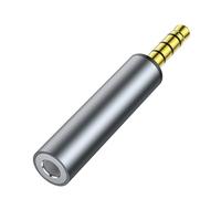 Lerpwige Estándar 3 5 Mm Macho/Macho Estéreo Adaptador de Oro Conversor de Conversión Acoplador de Conversión para Amplificación Sonora