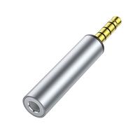 Lerpwige Estándar 3 5 Mm Macho/Macho Estéreo Adaptador de Oro Conversor de Conversión Acoplador de Conversión para Amplificación Sonora