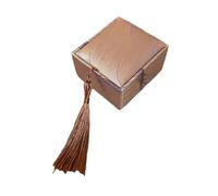 Lerpwige Estilos chinos retro organizadores de joyas con patrón dorado lujoso perfecto para guardar y mostrar accesorios