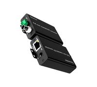 Lerpwige Ethernet sobre potencia de conversión coaxial a través de Ethernet 500 m convertidor de datos coaxial extensor de red para transmisión de datos de vigilancia