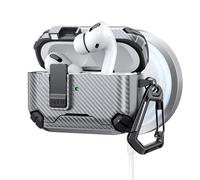 Lerpwige Funda para teléfono móvil a prueba de golpes con función atril para pods de 3ª generación, compatible con cargador, funda protectora para coche, soporte para teléfono para pods