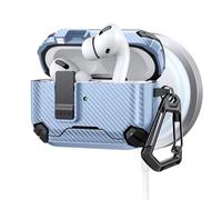 Lerpwige Funda para teléfono móvil a prueba de golpes con función atril para pods de 3ª generación, compatible con cargador, funda protectora para coche, soporte para teléfono para pods