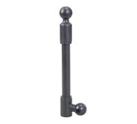 Lerpwige General - Adaptador de montaje de cabeza esférica de 17 mm con tableta giratoria de 360 mm, brazo de montaje para un posicionamiento flexible del dispositivo en el vehículo, doble bola