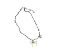 Lerpwige Hermoso aceite de goteo Ponies colgante collar de moda Blogger de moda inspirado en joyería regalo dulce estilos la cadena para mujeres elegante cadena de regalo de cumpleaños superposición